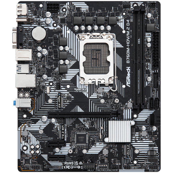 ASRock B760M-HDV/M.2 D4 Micro ATX